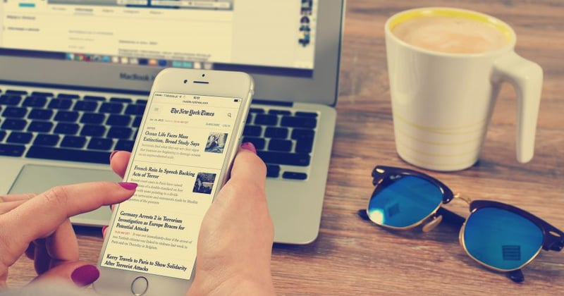 Blog d'actualités et d'informations : lire l'actualité quand on dirige une petite structure